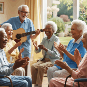 Read more about the article The Power of Music: How Melodies Inspire Joy and Memory in Senior Care